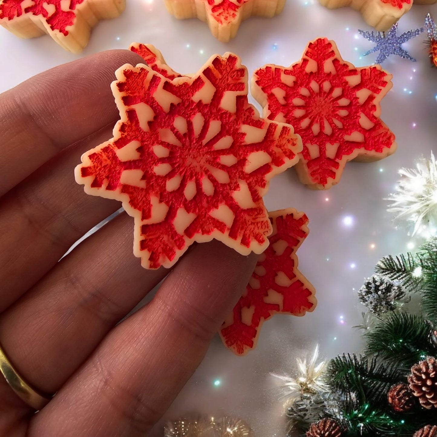 Snowflake Cookie & Winter Cherry Jam